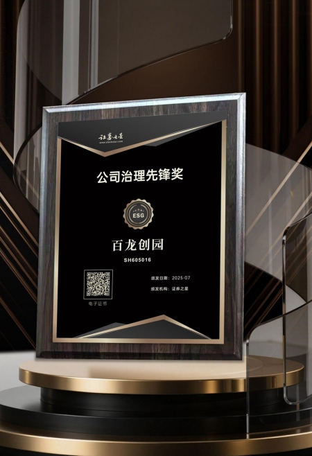 喜報|AG廳創園榮獲證券之星公司治理先鋒獎 喜報|AG廳創園榮獲證券之星公司治理先鋒獎